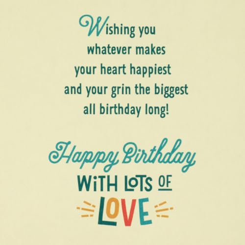 Hallmark Birthday Card for Grandson - All Day Your Way
