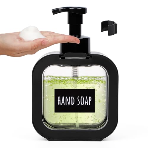 Segbeauty 16.9oz Refillable Foam Soap Dispenser - Leak-Proof & Portable