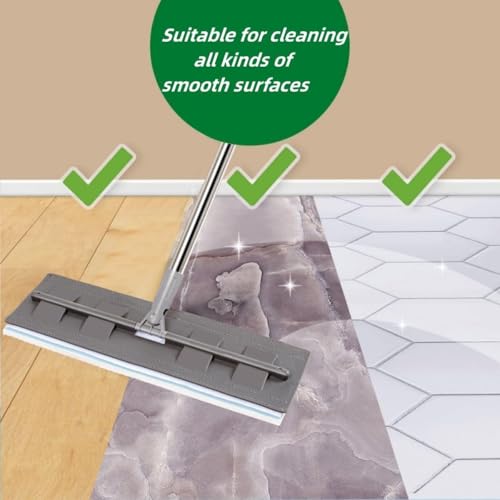 Magic Sponge Mop Pad Refill - 13" x 4.72" for Flat Mop Heads