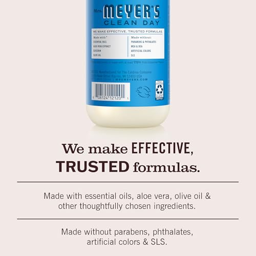 Mrs. Meyer's Clean Day Liquid Hand Soap, Blueberry Scent, 12.5 Fl Oz