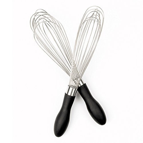 OXO Good Grips 9-Inch Whisk Set - Pack of 2, Stainless Steel
