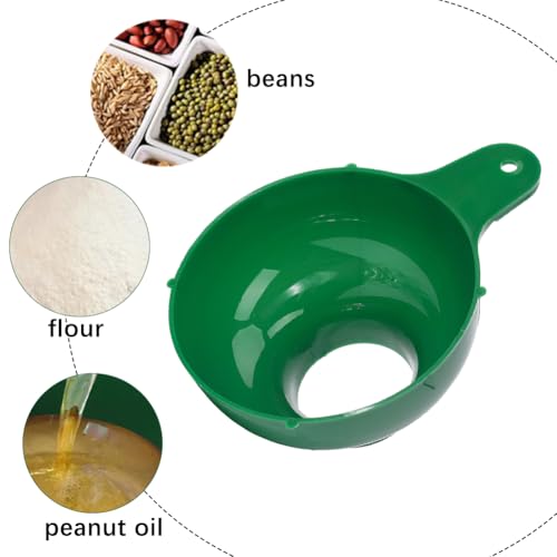 Wide Mouth Plastic Funnel for Canning & Kitchen Use - 4.84"