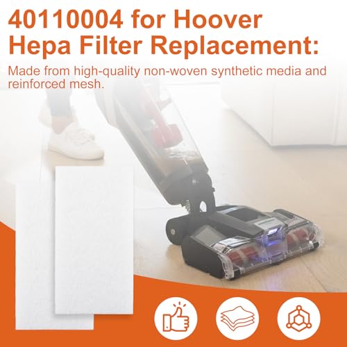 3-Layer Final Vacuum Filter Set for Hoover WindTunnel 40110004 - 2 Pack