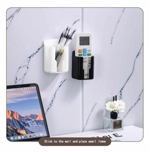 6-Pack Remote Control Organizer Wall Adhesive Storage Holder