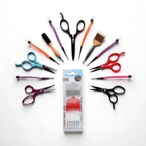 Universal Hair Clipper Guard Combs 3-Piece Replacement Set