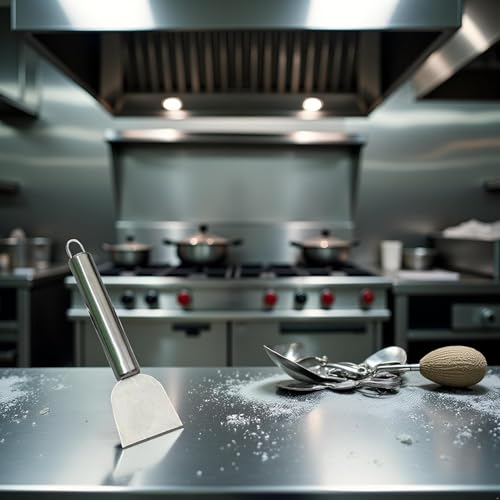 Stainless Steel Kitchen Ice Scraper & Defrosting Shovel