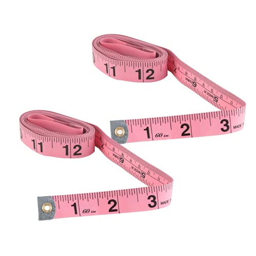 SINGER 60-Inch Vinyl Tape Measure - Pack of 2