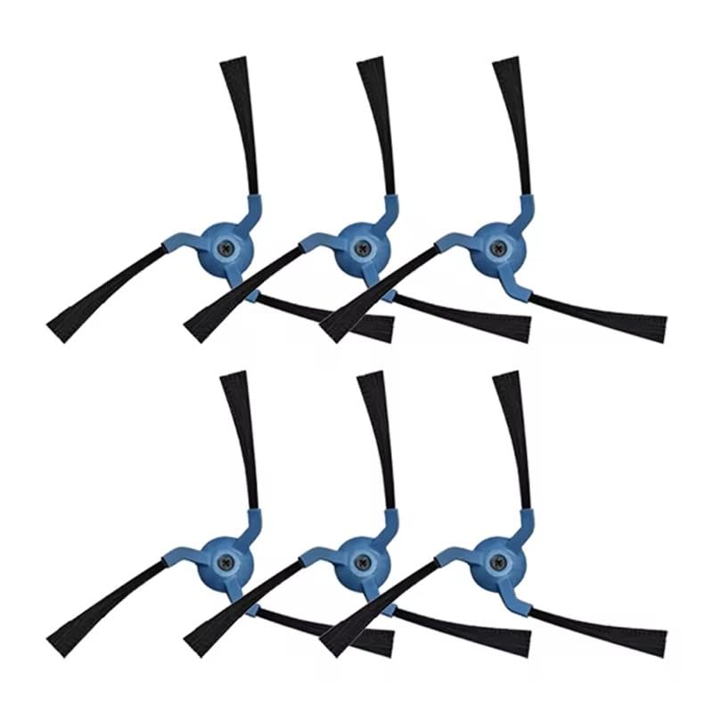 6 Pcs Side Brush Replacement for eufy X10 Pro Robot Vacuum