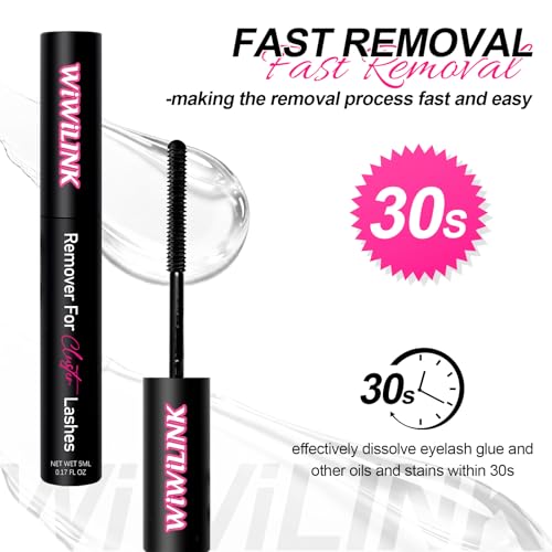 WiWiLINK Lash Glue Remover for Extensions and Clusters 5ml