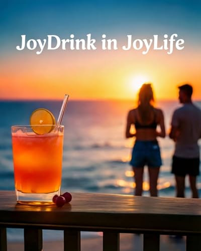 JoyDrink 16pcs Reusable Glass Straws Set - Short & Long, Dishwasher Safe