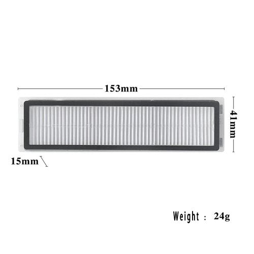 Accessories Kit for Dreame D9,D9 max,D9 pro,L10,L10 pro Dreametech D9 Vacuum Cleaner, 1 Main Brush,4 Hepa Filter,6 Side Brush,5 Mop Cloth Replacement Spare Parts