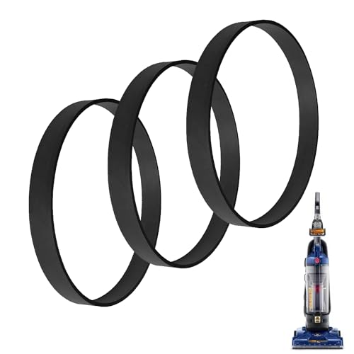 3 Pack Vacuum Belts for Hoover WindTunnel 562932001 - Durable Rubber Replacement
