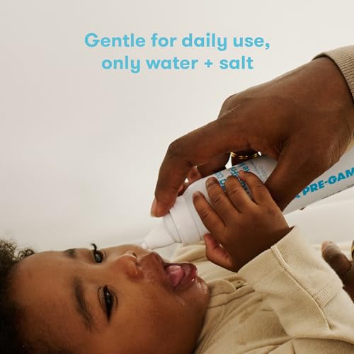 Frida Baby NoseFrida Saline Mist Spray 3.4 fl oz - Drug-Free Nasal Relief