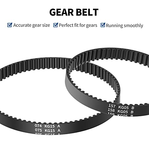 Bissell ProHeat 2X Revolution Pet Pro Vacuum Replacement Belt - Model 1986, 2007, 1964, 2007P