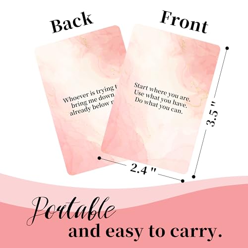 Badass Affirmation Cards - 53 Motivational Quotes for Women
