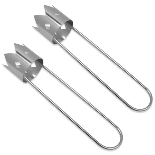EBQOSK 304 Stainless Steel Fruit and Vegetable Corer Tool, 2-Pack