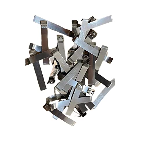 Stainless Steel Cup Dispenser Spring Clips Pack for Water Cooler & Cup Holders