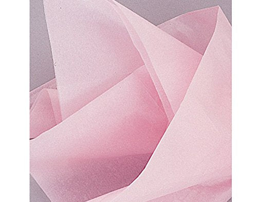 Pink Tissue Paper Sheets 20x26 Inches - Pack of 10 for Gift Wrapping & Crafts