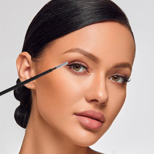 Mekupeu 200 Pcs Disposable Micro Swabs and Eyelash Extension Applicator Brushes