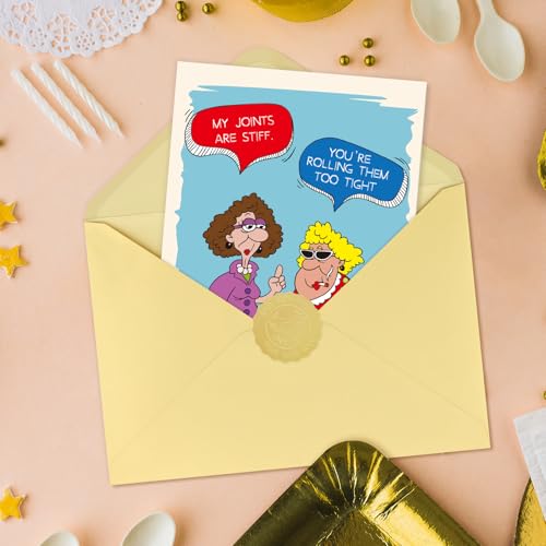 Funny Birthday Card for Women - Aging Joke Greeting Card