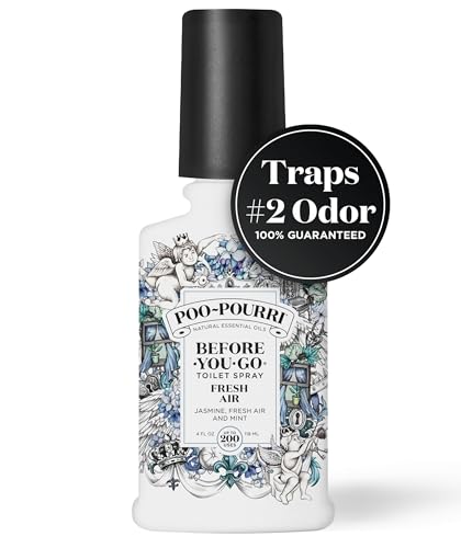 Poo-Pourri Before-You-Go Toilet Spray, Jasmine & Mint, 4 Fl Oz