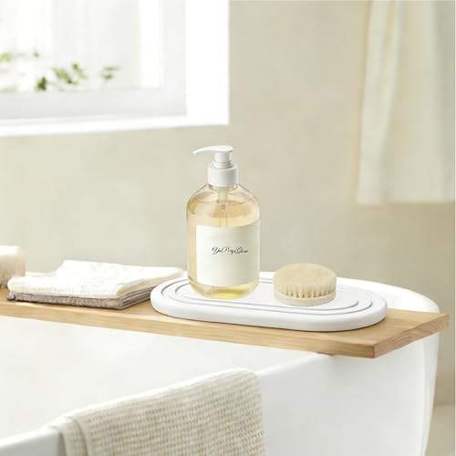 Quick Dry Diatomite Sink Tray - 2PCS Natural Absorbent Organizer