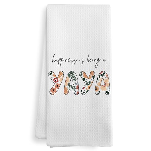 Yaya Floral Kitchen Dish Hand Tea Towel 16x24 Inch