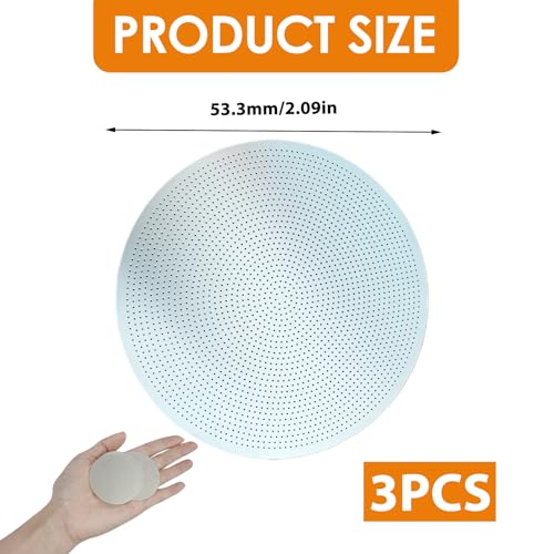 53mm Espresso Filter Screen Set - 3 Pcs Stainless Steel Puck Screen