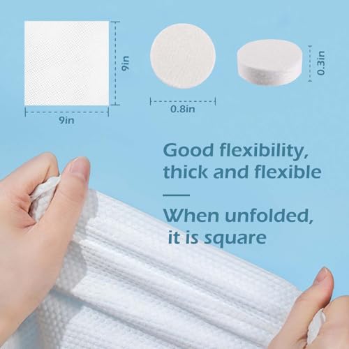 120 Pcs Compressed Towel Tablets, Compressed Washcloths ForTravel, Camping Towel, Coin Towels, Expandable WipesDisposable Face Towels For Home, Beauty Salon AndOutdoor Activities