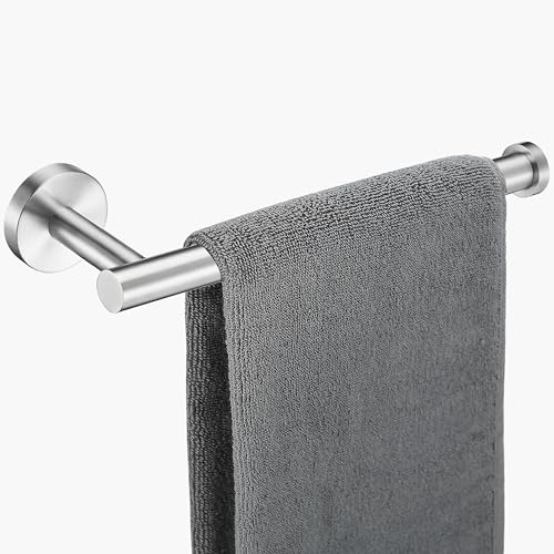 Nolimas 9-Inch Hand Towel Ring, Brushed Nickel Stainless Steel Wall Mount