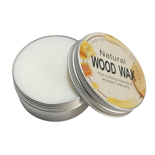 Natural Wood Wax for Cutting Boards & Kitchen Utensils - 2.82 oz