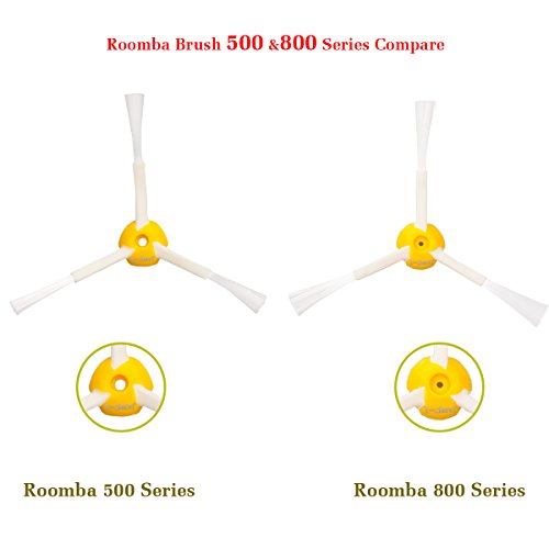iRobot Roomba Side Brush Replacement for 800/900 Series - 8 Pack