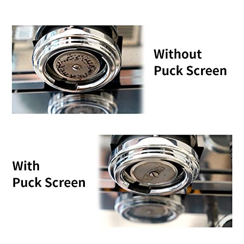 58mm Reusable Espresso Puck Screen - 316 Stainless Steel Filter