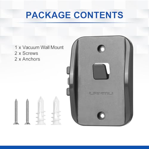 Wall Mount Holder for Wyze Cordless Vacuum - Space-Saving Hanger