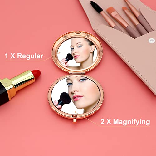 Niece Compact Mirror - Inspirational Makeup Gift for Niece from Aunt