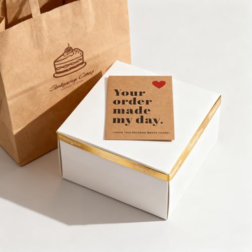 120 Pack Thank You Cards for Small Business | 3.9 x 2.7 Inches | Brown Customer Appreciation Cards