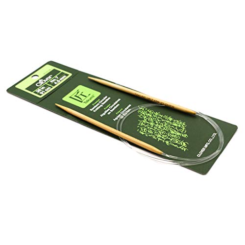 Clover Takumi Bamboo Circular Knitting Needles - 36-Inch, Size 7