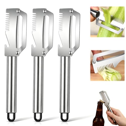 4-in-1 Stainless Steel Multifunctional Kitchen Peeler Tool