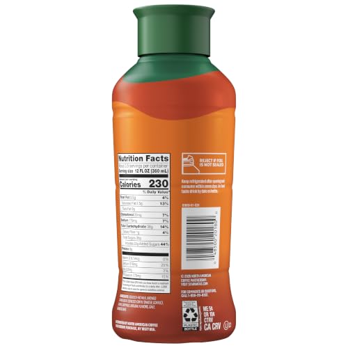 Starbucks Pumpkin Spice Latte Iced Espresso, Ready-to-Drink 40 Fl Oz Bottle