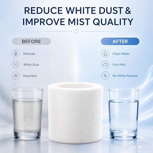 50-Pack Replacement Humidifier Filters for Levoit Models