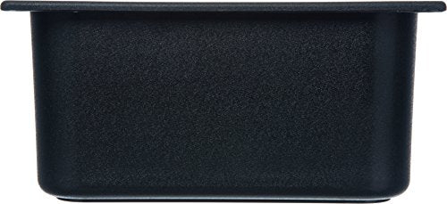 Carlisle FoodService Products CM110203 Coldmaster ABS Third-Size Food Pan, 4 qt. Capacity, 12.68" x 6.89" x 6.01", Black