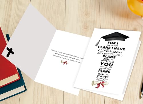 Christian Graduation Card 098 - Inspirational Gift for Students