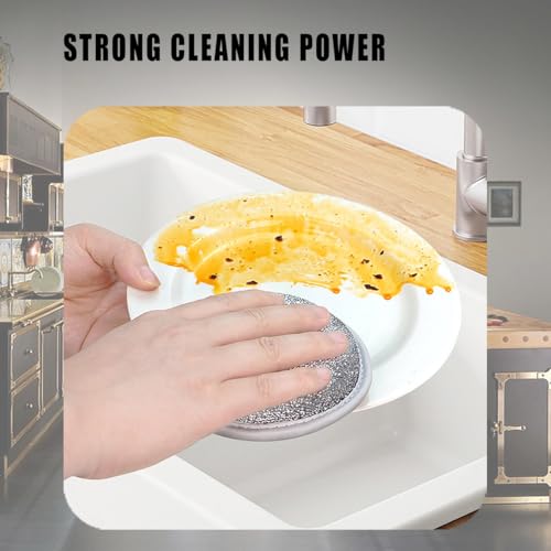Hakefyna 5-Piece Non-Scratch Wire Dishwashing Rags for Kitchen Cleaning
