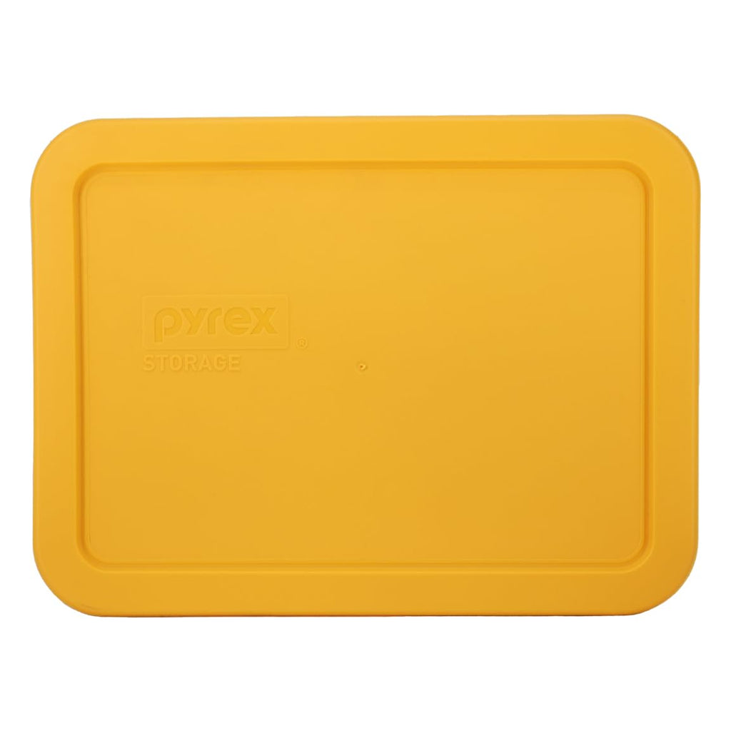 Pyrex 7210-PC 3-Cup Lemon Drop Yellow Food Storage Replacement Lid - Made in USA