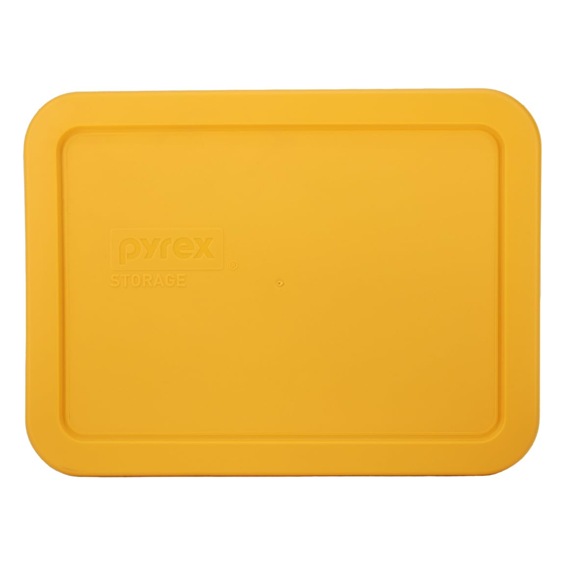 Pyrex 7210-PC 3-Cup Lemon Drop Yellow Food Storage Replacement Lid - Made in USA