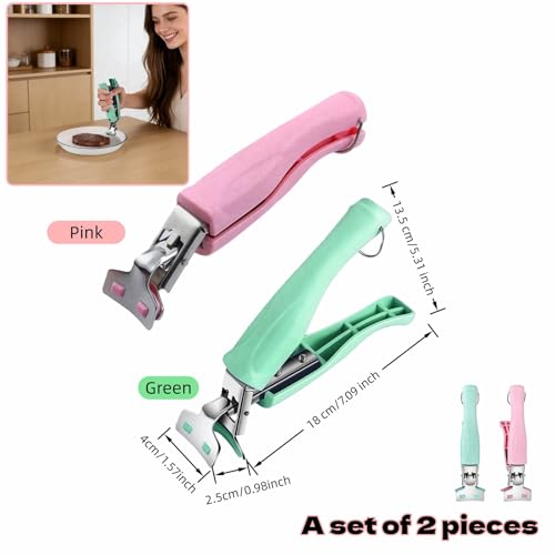 Heat-Resistant Silicone Tongs - 2-Pack Non-Slip Bowl Grippers