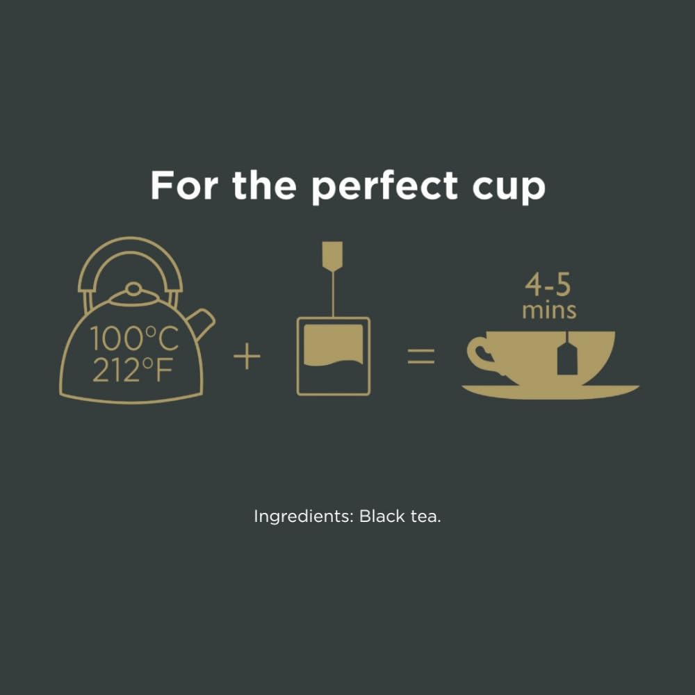 Taylors of Harrogate Irish Breakfast Tea - Bold Flavor, 50 Tea Bags for Energizing Mornings