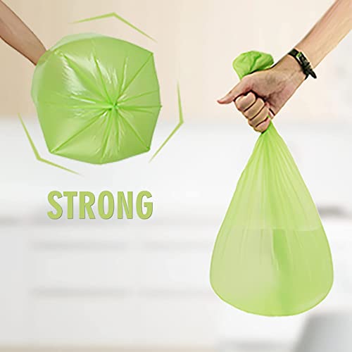 Biodegradable 4 Gallon Trash Bags - 100 Count Eco-Friendly Liners