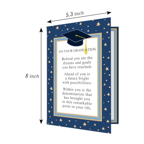 Inspirational Graduation Card for Him & Her - Ogeby