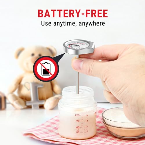 TempPro Analog Instant Read Meat Thermometer with Protective Sheath